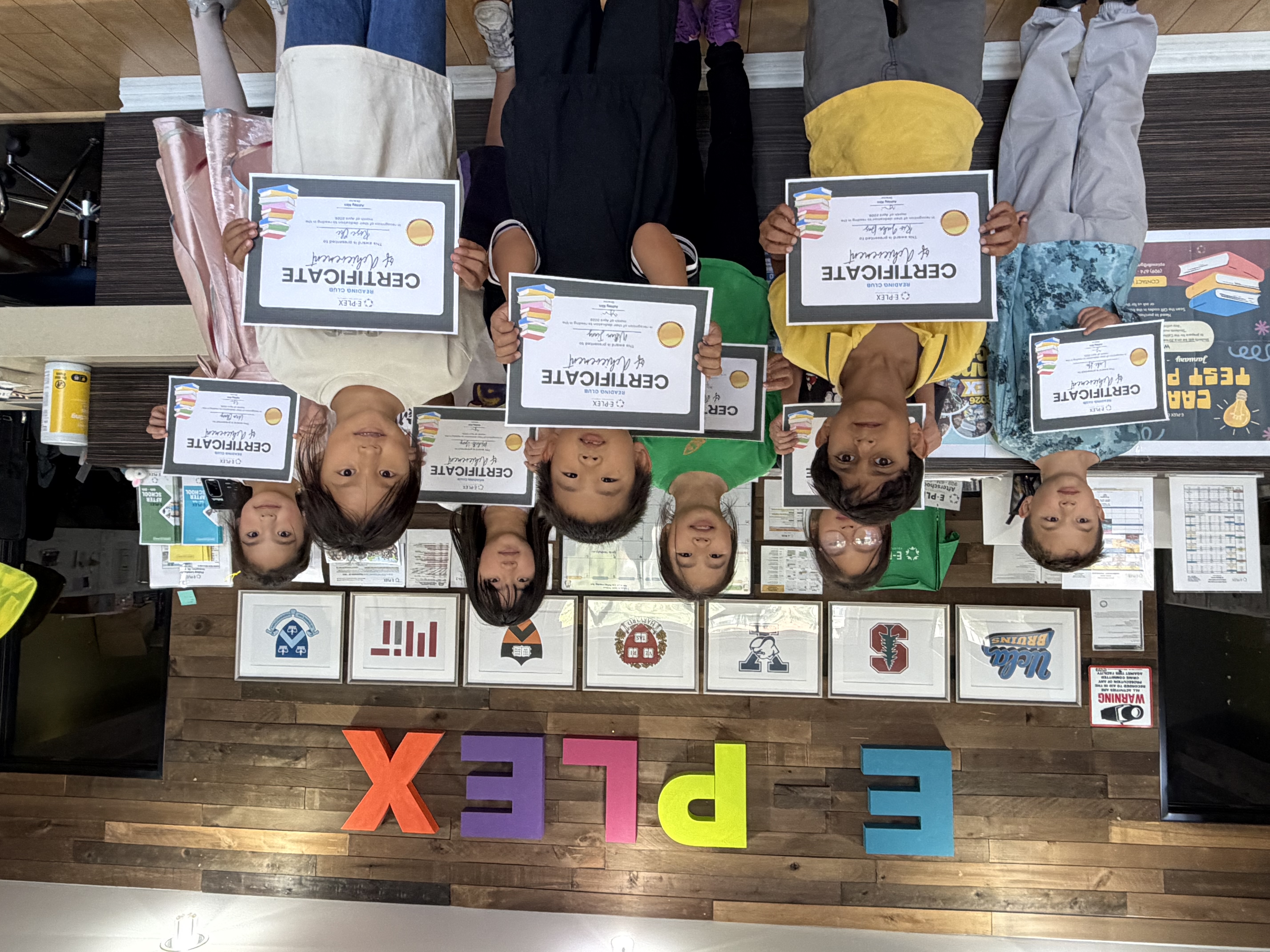 April Reading Club Winners